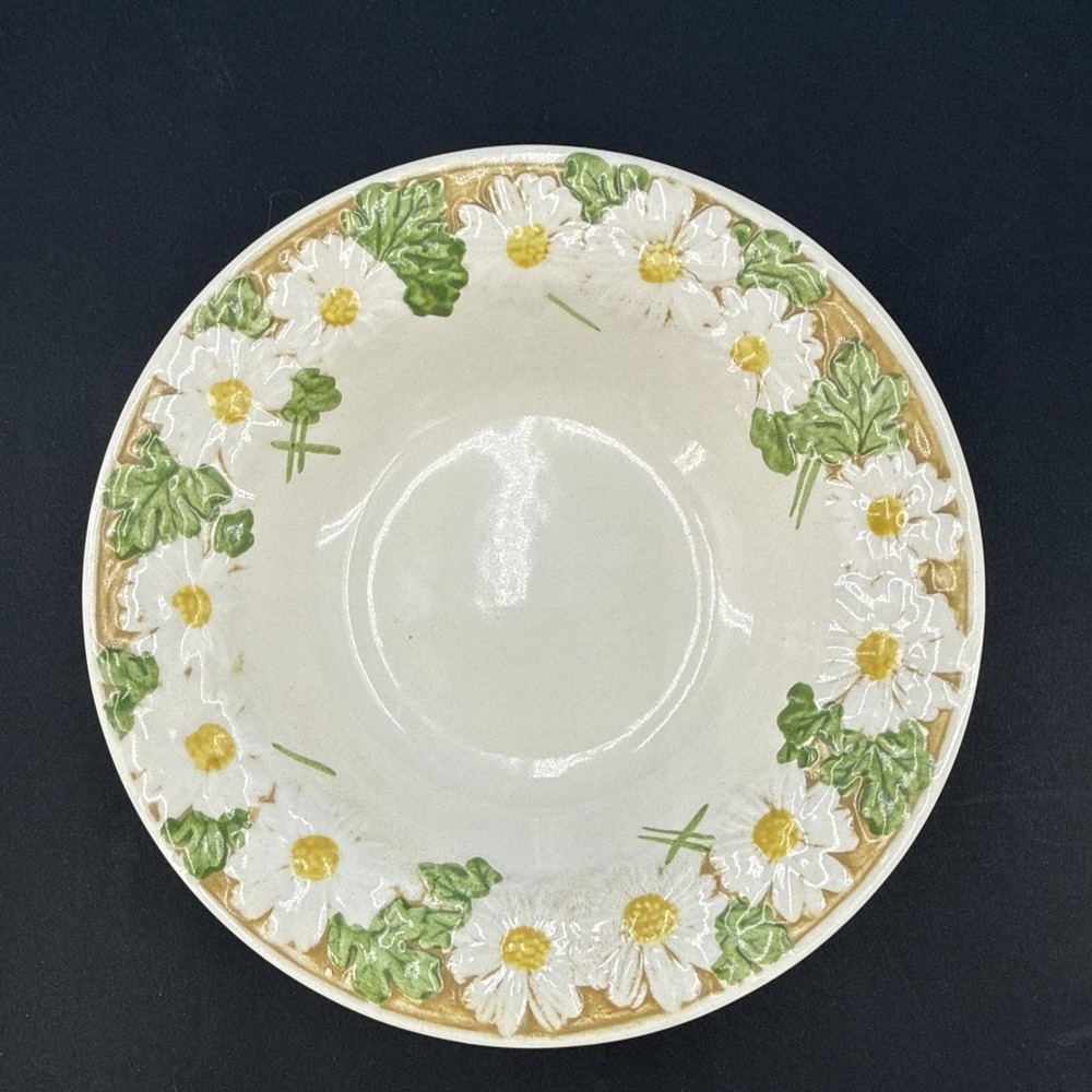 VTG Poppy Trail by Metlox Sculptured Daisy Dessert Berry Fruit Bowl-Replacement